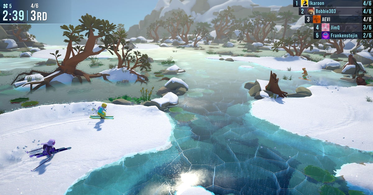 Mellow mountain biker Lonely Mountains: Downhill is getting a wintry sequel about skiing